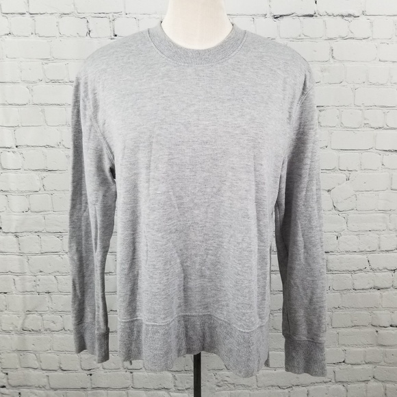 JOYLAB | crewneck long sleeve split hem top - Picture 1 of 6